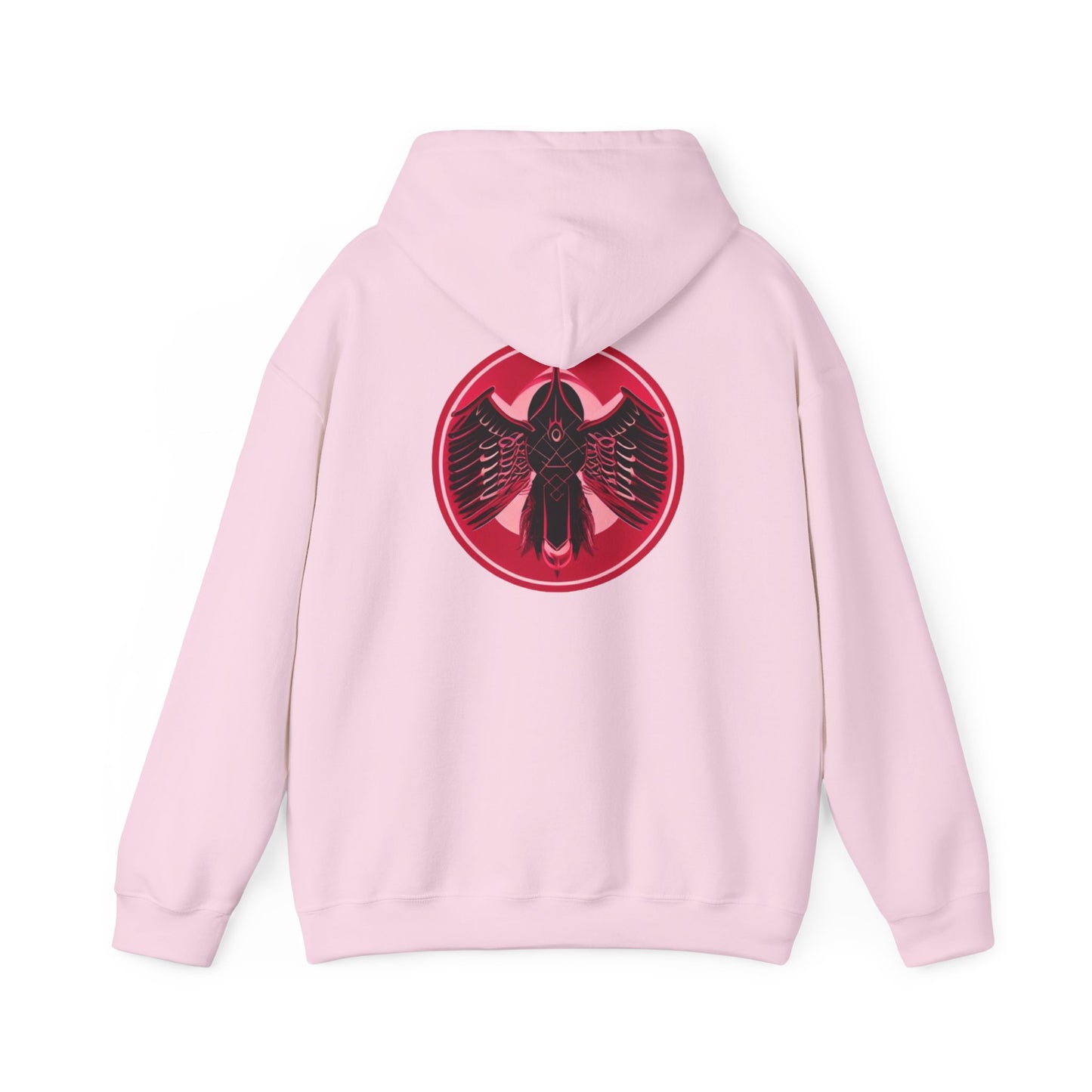 CatBat Dark Angel Gothic Hooded Sweatshirt with Winged Design, Cozy Unisex Hoodie for Casual Wear, Perfect Gift for Birthdays, Halloween, and More