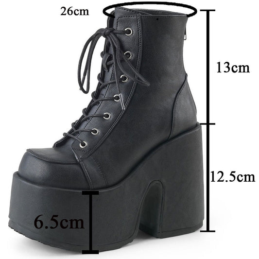 Brand New Big Size Platform Gothic Style Women's Boots