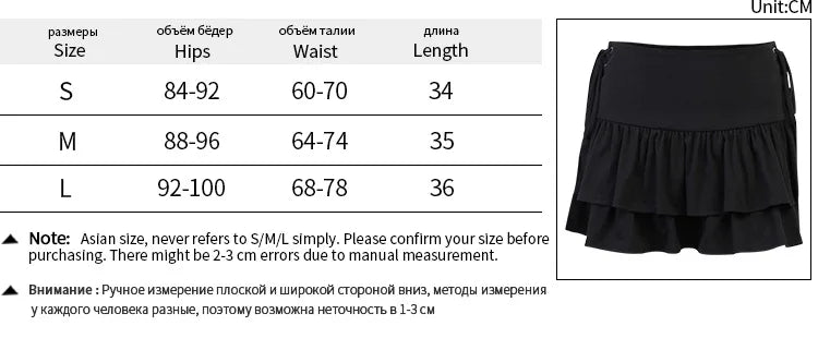 AltGoth Y2k Gothic Cake Skirt Women Dark Punk Streetwear Bandage High Waist Skirt Harajuku Grunge Emo Alternative Clubwear Skirt
