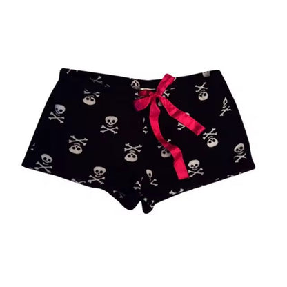 Skull Gothic Fashion Casual Shorts