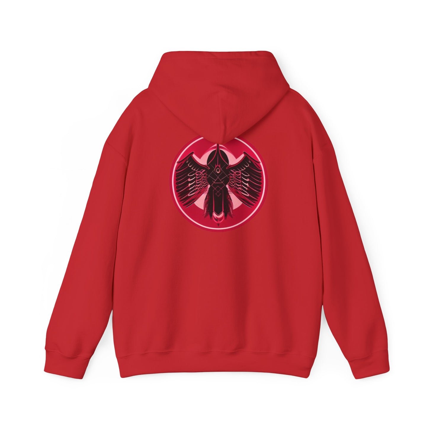 CatBat Dark Angel Gothic Hooded Sweatshirt with Winged Design, Cozy Unisex Hoodie for Casual Wear, Perfect Gift for Birthdays, Halloween, and More