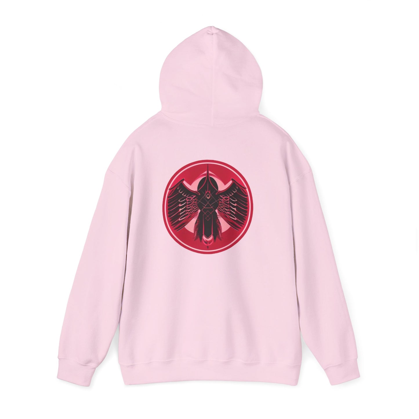 CatBat Dark Angel Gothic Hooded Sweatshirt with Winged Design, Cozy Unisex Hoodie for Casual Wear, Perfect Gift for Birthdays, Halloween, and More