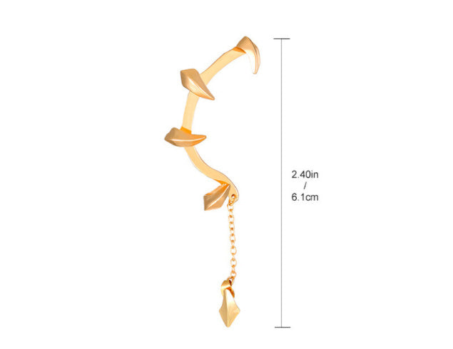 Women's Fashion Gothic Demon Minions Ear Hanging