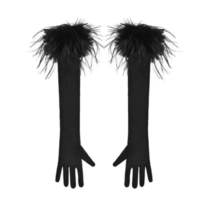 Gothic Office Siren Fur Suit Cape Cloak Coat For Women