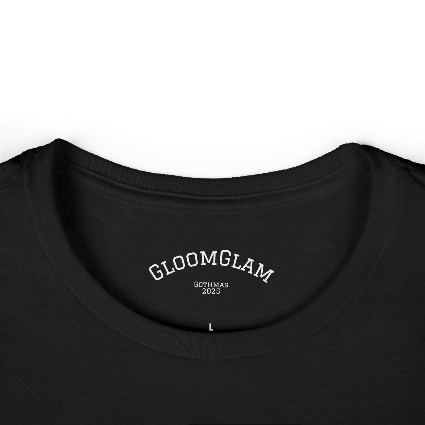 Happy Gothmas Shirt, Cute Goth Graphic Tee, Alternative Fashion, Gift for Goth Friends