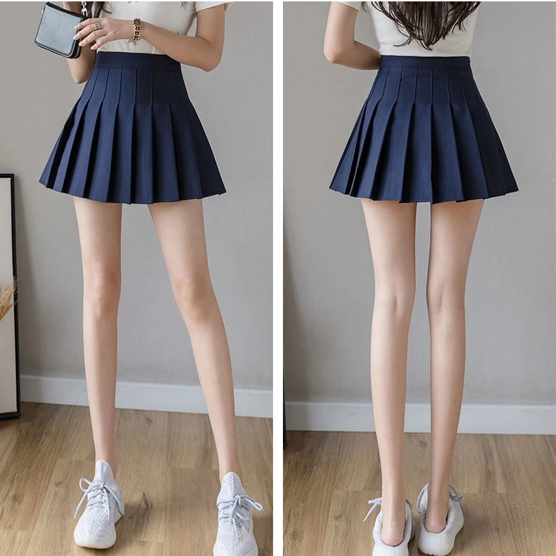 Pleated Skirt Plaid/Tartan
