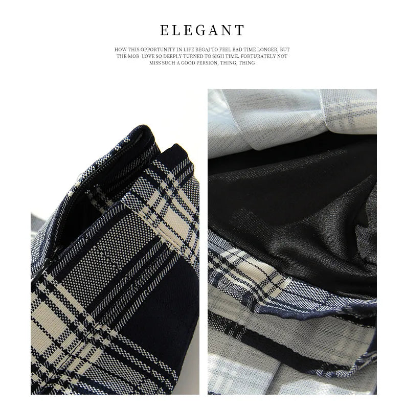 Pleated Skirt Plaid/Tartan