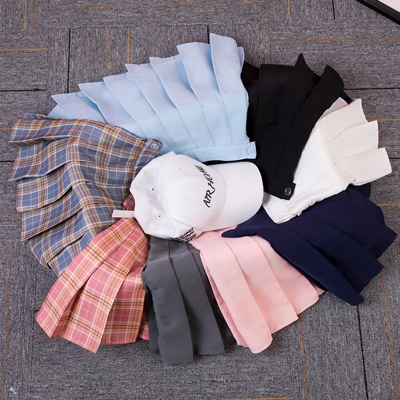 Pleated Skirt Plaid/Tartan