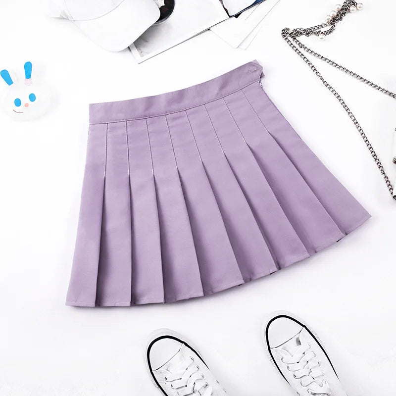 Pleated Skirt Plaid/Tartan