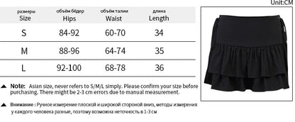 AltGoth Y2k Gothic Cake Skirt Women Dark Punk Streetwear Bandage High Waist Skirt Harajuku Grunge Emo Alternative Clubwear Skirt