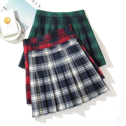 Pleated Skirt Plaid/Tartan