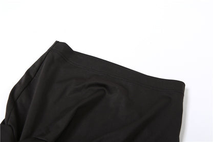 AltGoth  Coquette Mall Goth Skirt Women Streetwear Grunge High Waist Irregulr Split Skirt Vintage Emo Alternative Indie Clothes