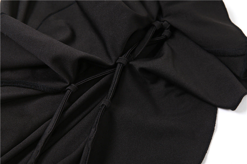 AltGoth  Coquette Mall Goth Skirt Women Streetwear Grunge High Waist Irregulr Split Skirt Vintage Emo Alternative Indie Clothes