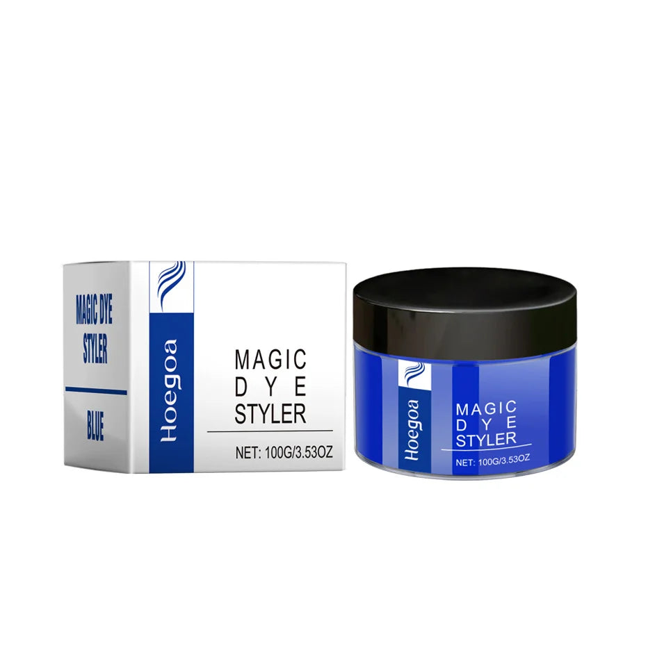 Hair Color Wax Dye Natural Matte Long-Lasting Cream