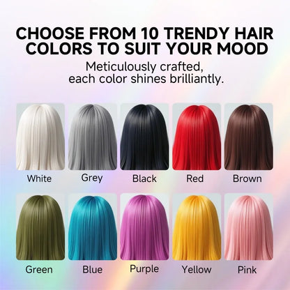 Hair Color Wax Temporary Long Lasting Mud Styling 10 Color Coloring Cream