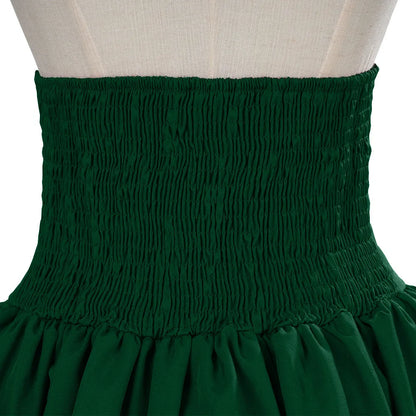 Victorian Period Skirt Girls Black Gothic Style Multi-layer Cake Half Dress Princess Cosplay Banquet Lolita