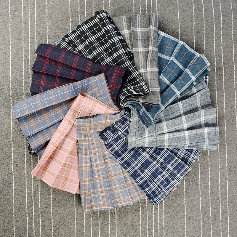 Pleated Skirt Plaid/Tartan