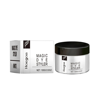 Hair Color Wax Dye Natural Matte Long-Lasting Cream