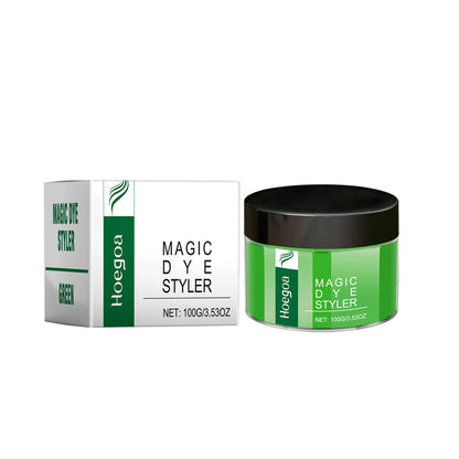 Hair Color Wax Dye Natural Matte Long-Lasting Cream