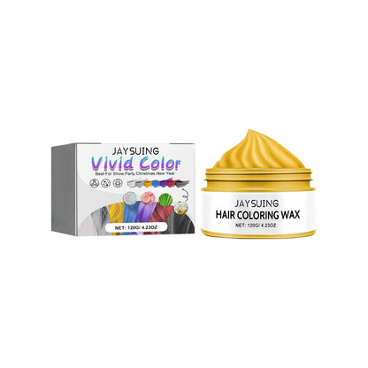 Hair Color Wax Temporary Instant Gray Root Coverage Non-damaging Hair Dye Cream