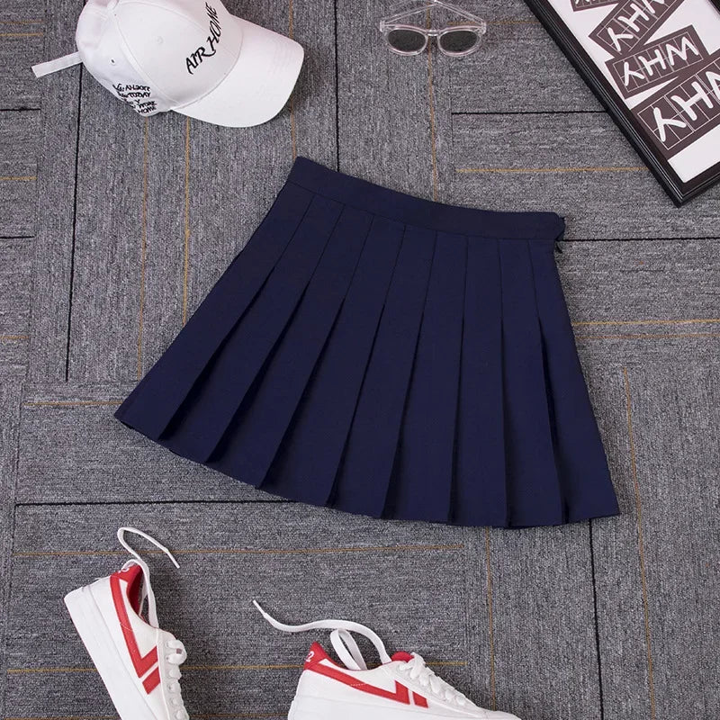 Pleated Skirt Plaid/Tartan