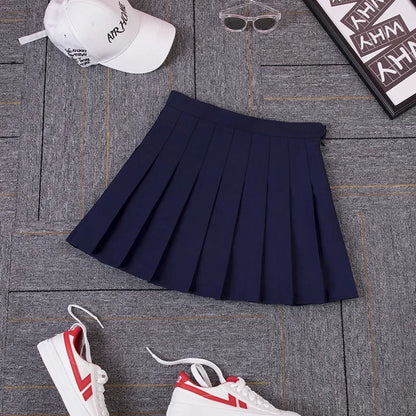 Pleated Skirt Plaid/Tartan