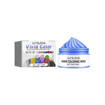 Hair Color Wax Temporary Instant Gray Root Coverage Non-damaging Hair Dye Cream