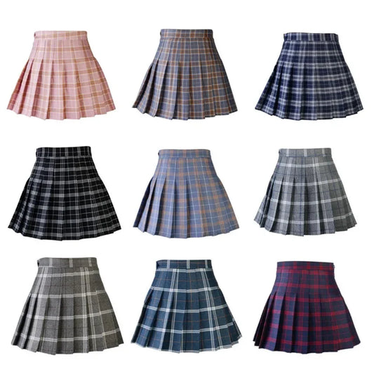 Pleated Skirt Plaid/Tartan
