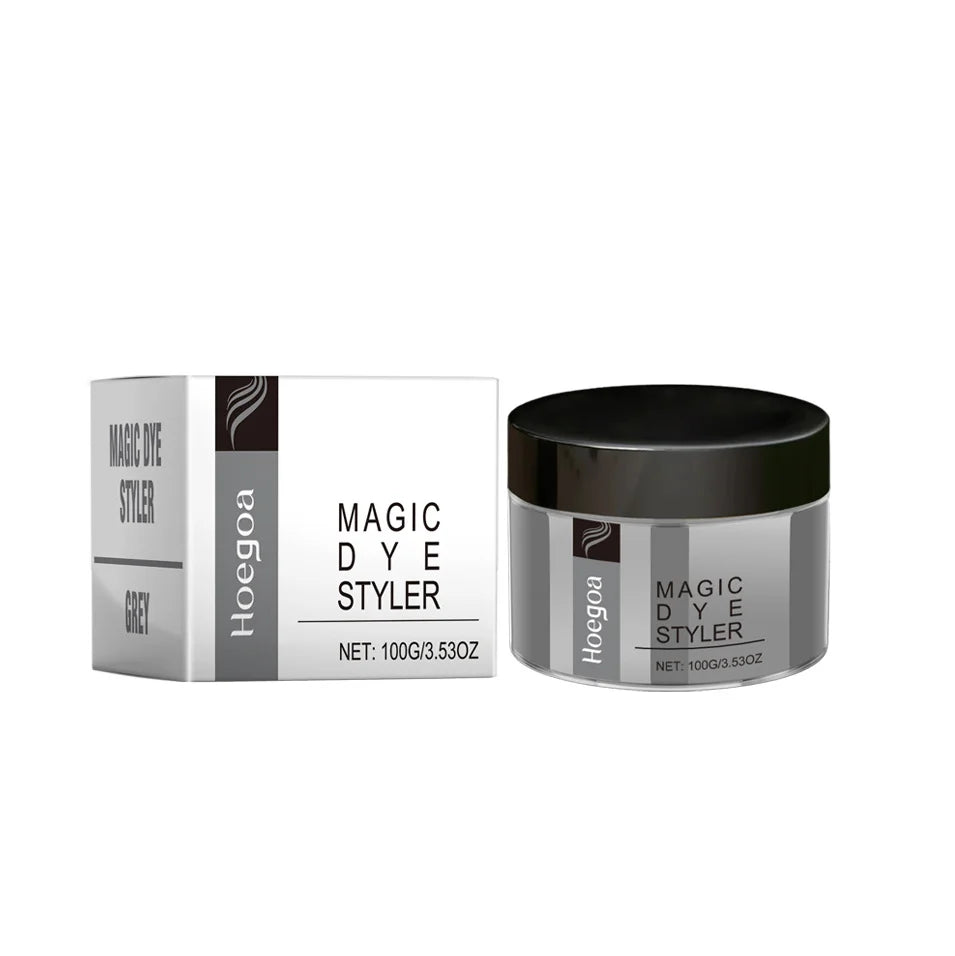 Hair Color Wax Dye Natural Matte Long-Lasting Cream