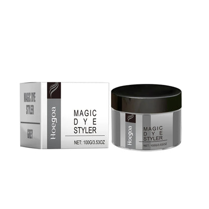 Hair Color Wax Dye Natural Matte Long-Lasting Cream