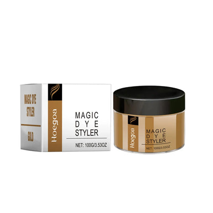 Hair Color Wax Dye Natural Matte Long-Lasting Cream