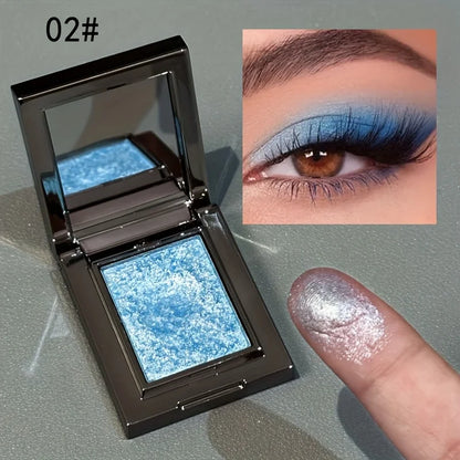 Monochrome Eye Shadow, Flashing, Brightening, Long-Lasting Color, Waterproof and Sweat-Proof, Natural Cosmetics