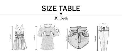 AltGoth  Coquette Mall Goth Skirt Women Streetwear Grunge High Waist Irregulr Split Skirt Vintage Emo Alternative Indie Clothes