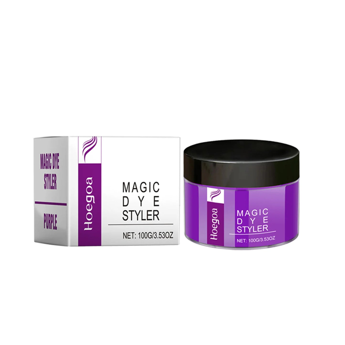Hair Color Wax Dye Natural Matte Long-Lasting Cream