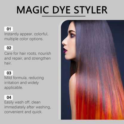 Hair Color Wax Dye Natural Matte Long-Lasting Cream