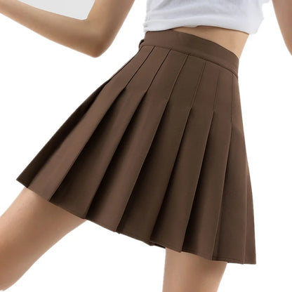 Pleated Skirt Plaid/Tartan