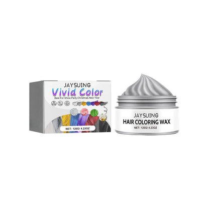 Hair Color Wax Temporary Instant Gray Root Coverage Non-damaging Hair Dye Cream